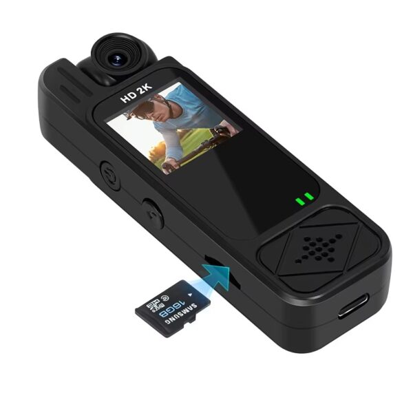 Factory Sale Portable Video Recorder Camera 4k ultra hd Mini Action Camera Built-in Memory Small Pocket Size Recorder