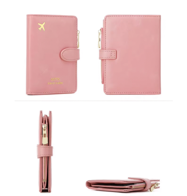 Multi-Organizational Capacity Luxury Cute Travel Wallet Passport Holder