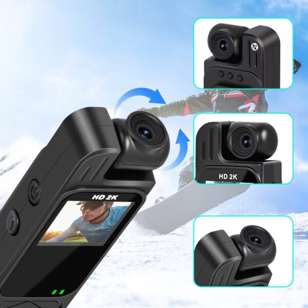 Factory Sale Portable Video Recorder Camera 4k ultra hd Mini Action Camera Built-in Memory Small Pocket Size Recorder