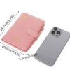 Multi-Organizational Capacity Luxury Cute Travel Wallet Passport Holder