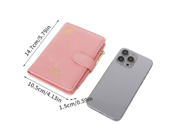 Multi-Organizational Capacity Luxury Cute Travel Wallet Passport Holder