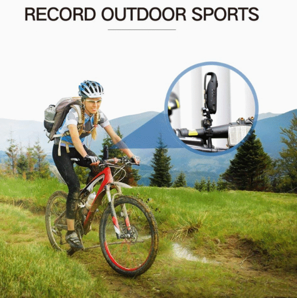 1080P Mini Body Camera – Audio & Motion Detection Recorder - Image 2