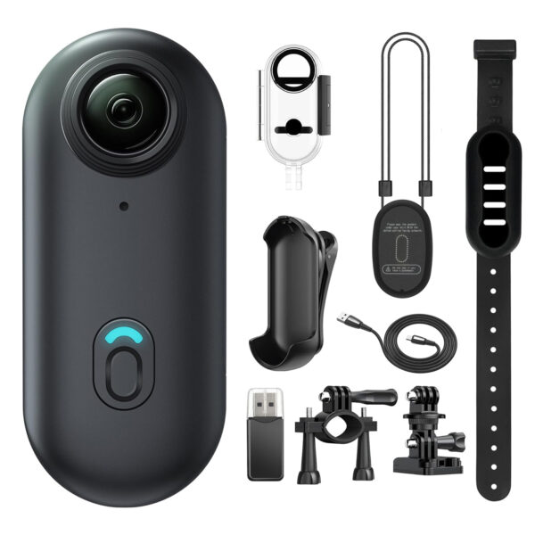 Waterproof Wearable 1080P Mini Body Camera – 128GB, Hands-Free