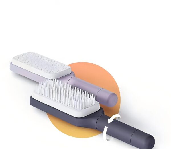 Self-Cleaning Hair Brush – 3D Air Cushion Detangler for Women - Image 2