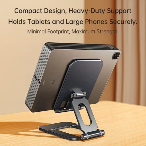 Boneruy T2 Foldable Phone & Tablet Stand – 360° Adjustable Holder - Image 3