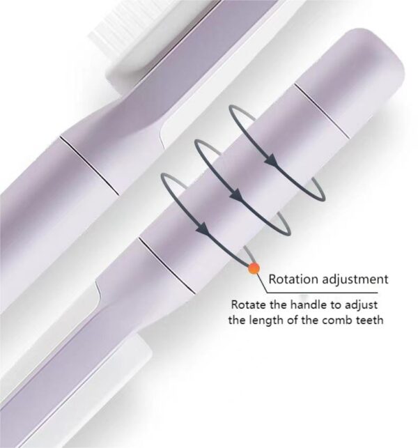 Self-Cleaning Hair Brush – 3D Air Cushion Detangler for Women - Image 4