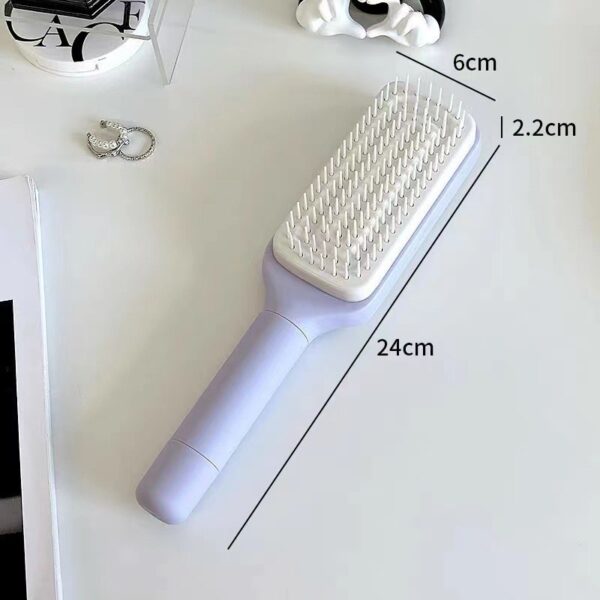 Self-Cleaning Hair Brush – 3D Air Cushion Detangler for Women - Image 5