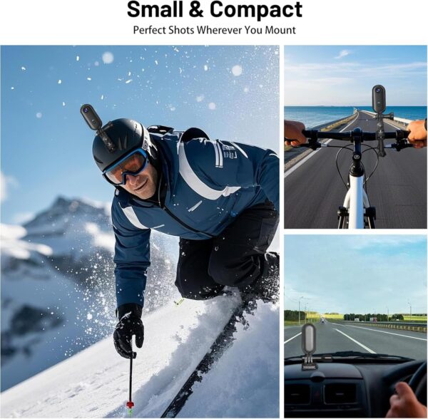 Waterproof Wearable 1080P Mini Body Camera – 128GB, Hands-Free - Image 5