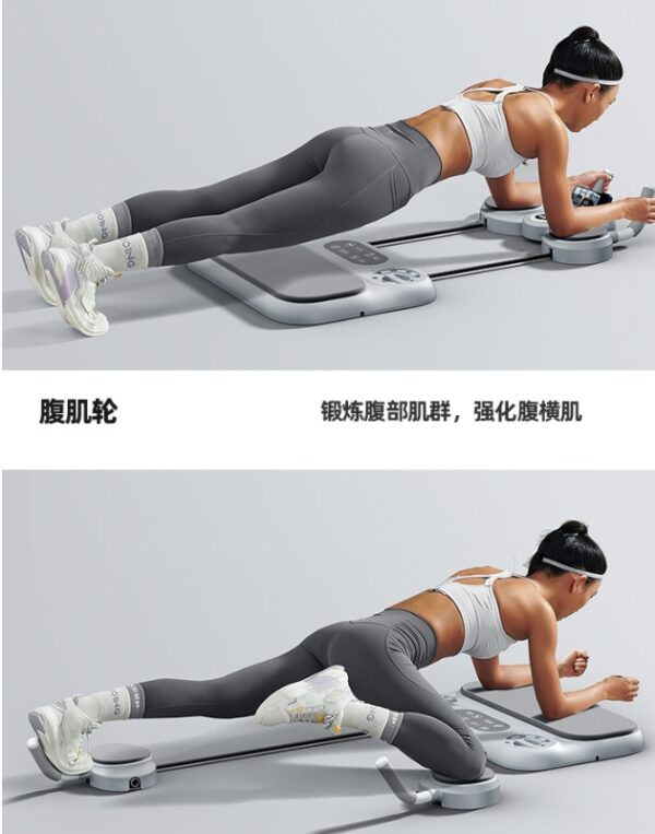 6-in-1 Workout Board – Push-Up, Plank & Ab Wheel Trainer - Image 5