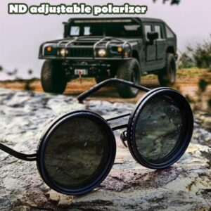 Adjustable ND2-400 Polarized UV400 Sunglasses – Unisex Fashion Eyewear