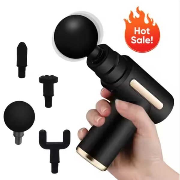 Mini LCD Massage Gun for Neck, Back & Shoulder – USB-C Rechargeable - Image 3