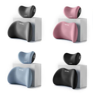 Memory Foam Car Neck & Back Support Pillow Set